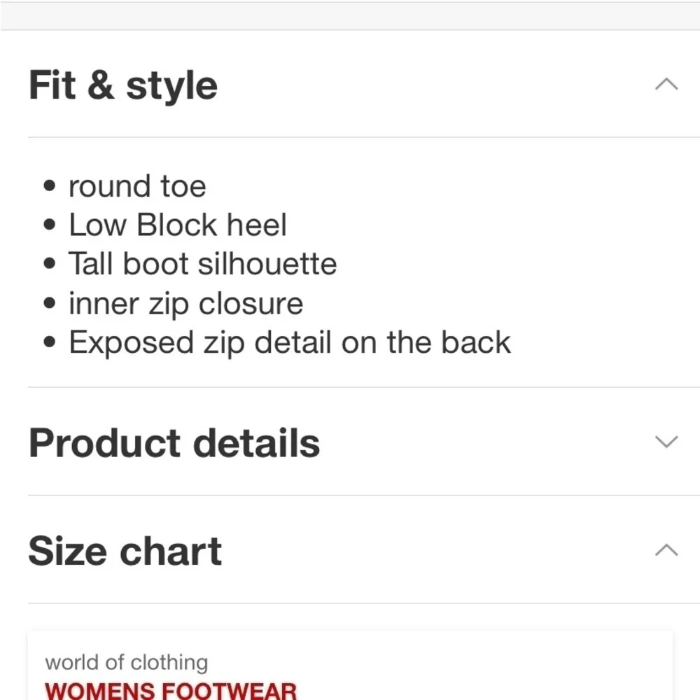 EVANS Women's Wide fit Portia Tall Boot - brown - 8Wide new